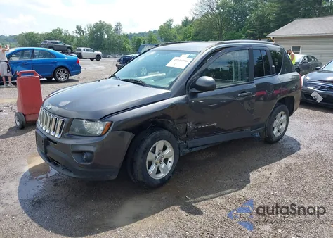 2015 Jeep Compass Sport z USA, uszkodzony, nr VIN 1C4NJCBAXFD249823